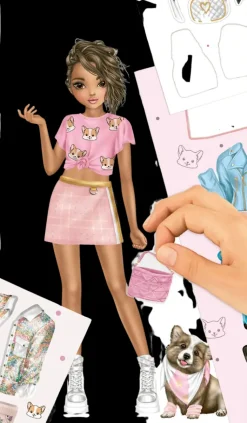 TOPModel Askartelutarvikkeet<Dress Me Up Tarrakirja Corgi