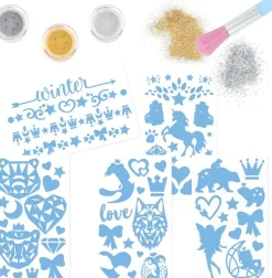 TOPModel Askartelutarvikkeet<Kimalletatuointisetti Iceworld