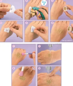 TOPModel Askartelutarvikkeet<Kimalletatuointisetti Ballet