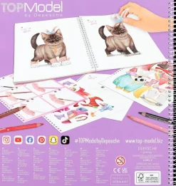 TOPModel Askartelutarvikkeet<Kitty Suunnittelukirja