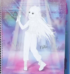 TOPModel Askartelutarvikkeet<Popstar Suunnittelukirja