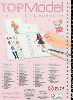 TOPModel Askartelutarvikkeet<Taskuvarityskirja, Talita