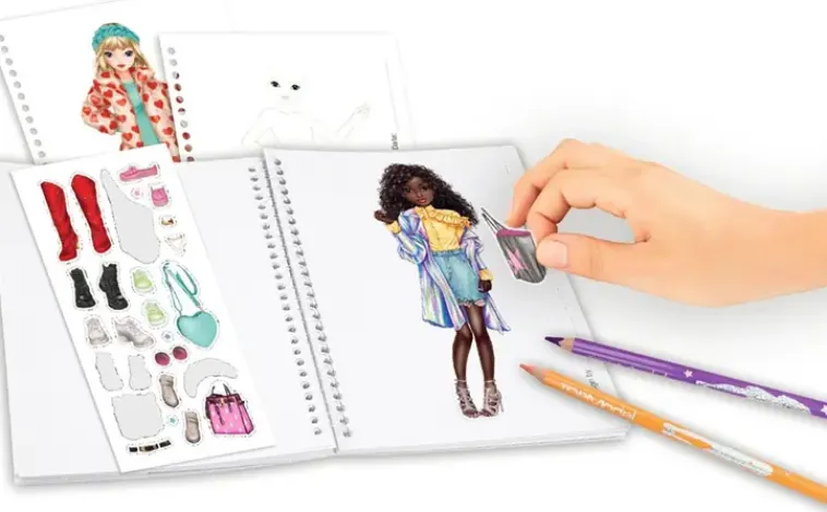 TOPModel Askartelutarvikkeet>Taskuvarityskirja