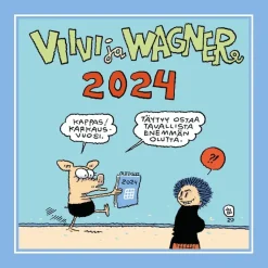 Otava Kalenterit>Viivi Ja Wagner Seinakalenteri 2024
