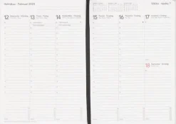 TimeSystem Kalenterit>Vuosikalenteri Time System Classic A5 Turkos 2024